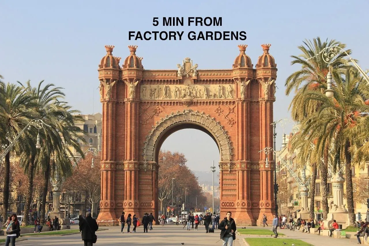 Factory Gardens Barcelona Bed & Breakfast 0*,